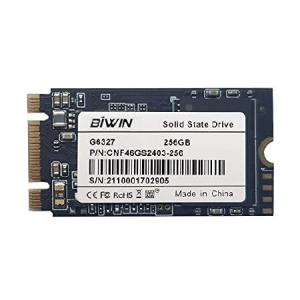 BIWIN 256GB M.2 SSD NGFF/M.2 ソケット 2 2242 (42mm) SATA 3.0 6Gb/s ソリッドステートドライブ ウルトラブック GPD Win 2 GPD Micro PC用 (256GBストレージ)｜bic-store