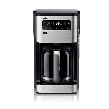 Braun KF5650BK Pure Flavor Coffee Maker, 14 cup, B...