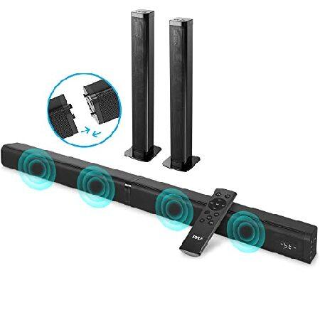 Pyle Home Convertible Soundbar with Bluetooth - 2 ...