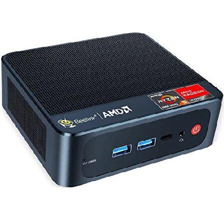 Beelink SER5 Mini PC, AMD Ryzen 5 5560U (6C/12T, u...