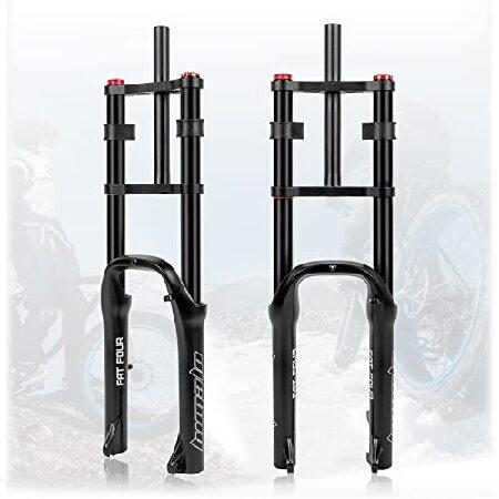 LSRRYD 20 Inch Bike Fat Fork 4.0&quot; Tire Air Suspens...