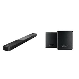 Bose Smart Soundbar 900 Dolby Atmos with Alexa Built-in, Bluetooth connectivity - Black ＆ Surround Speakers, Black