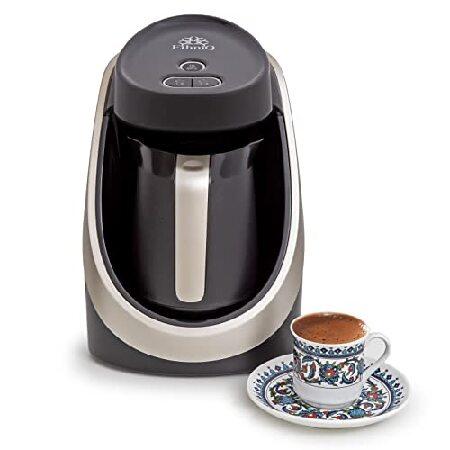 ETHNIQ Turkish Coffee Maker - 100% BPA Free, 120V,...