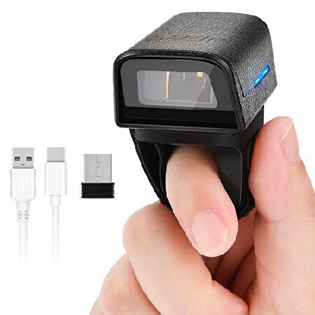 1D Bluetooth Wearable Ring Barcode Scanner, JRHC P...