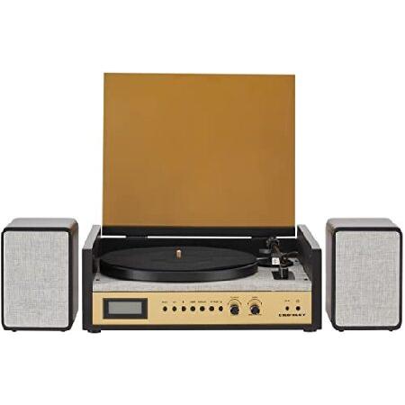 Crosley CR7017B-BK Coda 3-Speed Bluetooth Turntabl...