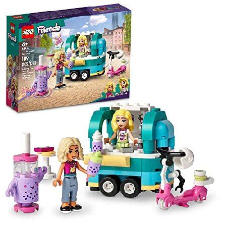 LEGO Friends Mobile Bubble Tea Shop 41733, Fun Veh...