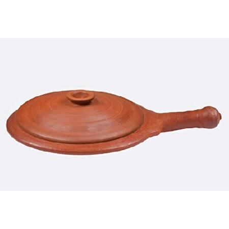 Chandrika Global Hand Made Clay 7&quot; Shallow Frying ...