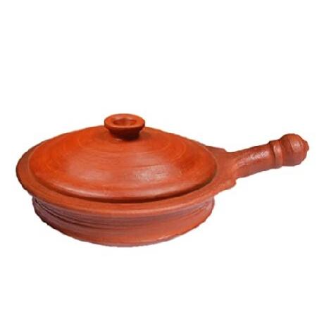 Chandrika Global 6&quot; Deep Frying Pan with Lid