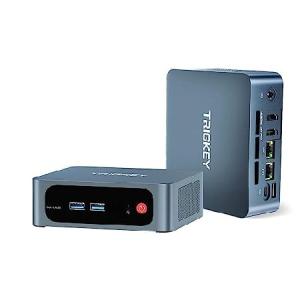 TRIGKEY G5 Mini PC W11 Desktop 12th Gen Intel N100(4Core, Up to 3.4GHz) 16G DDR4 500G PCIE1 SSD Dual Ethernet Mini Computer, Support Micro Computer W1