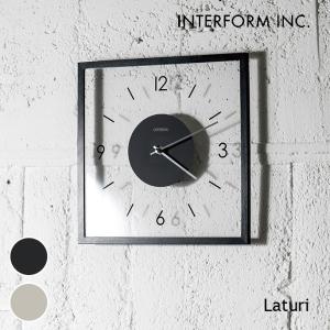 時計 インターフォルム INTERFORM  Laturi ラトゥリ ウォールクロック CL-4424 掛け時計｜bicasa