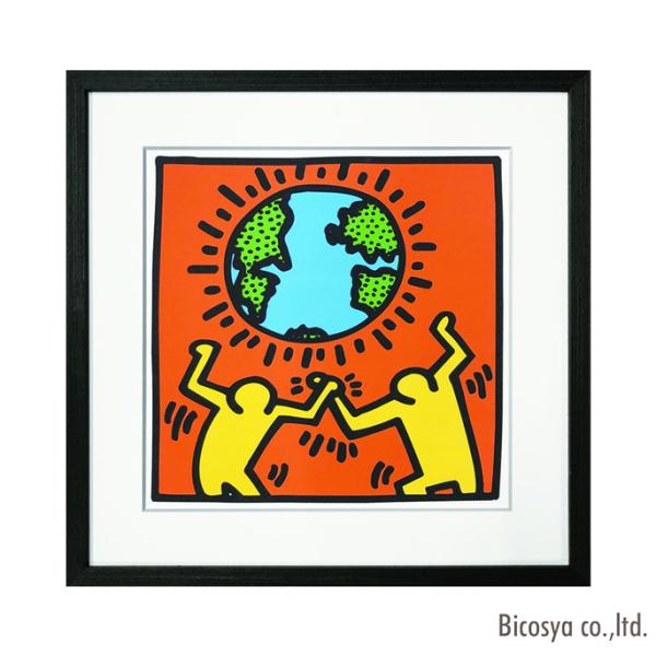 絵画 ジェーアイジー JIG キース・ヘリング Keith Haring「Untitled、（wor...