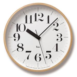 Lemnos（レムノス） 特典付 掛け時計 リキクロック 電波時計 WR20-02