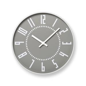 時計 タカタレムノス Lemnos エキ クロック eki clock TIL16-01GY ウォールクロック インテリア クロック 雑貨 掛時計｜bicasa