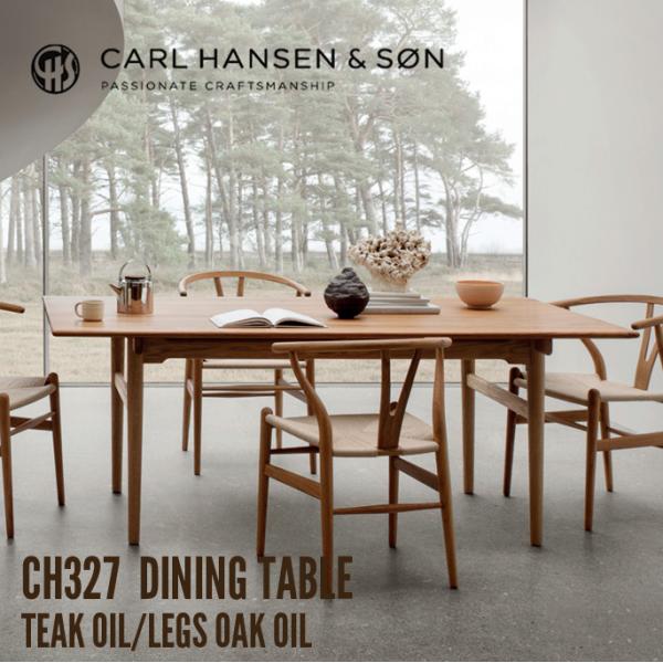 テーブル カールハンセン Carl Hansen  TEAK/OAK OIL CH327 机 デスク...