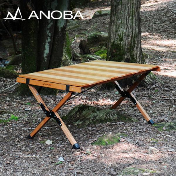 テーブル アノバ ANOBA ウッドロールテーブル Wood Roll Table AN005 ロー...