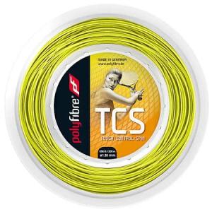 [ガット] ポリファイバー TCS (ティーシーエス） (200mロールガット） (tcsbob) イエロー 1.15mm [並行輸入品]の商品画像
