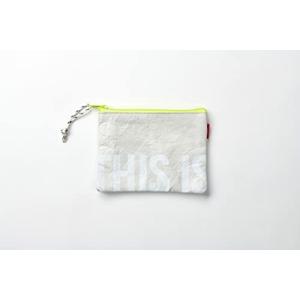 レップ  ミニフラットポーチ  グレー  エンベロープシリーズ(ENVELOPE S