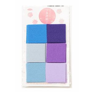 タカギ繊維 Panami 京ちりめん つまみ細工 カット済み 生地 6色各10枚入 材料 ちりめん はぎれ 布  TM701