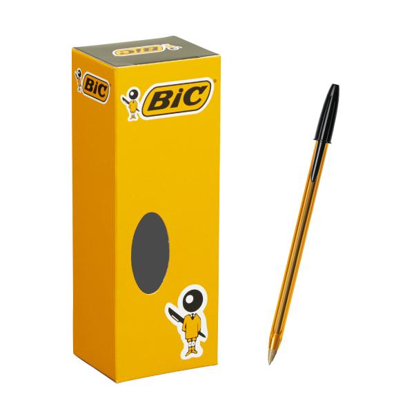 bic 公式 bic ボールペン クリスタル オリジナルファイン 黒 20本入