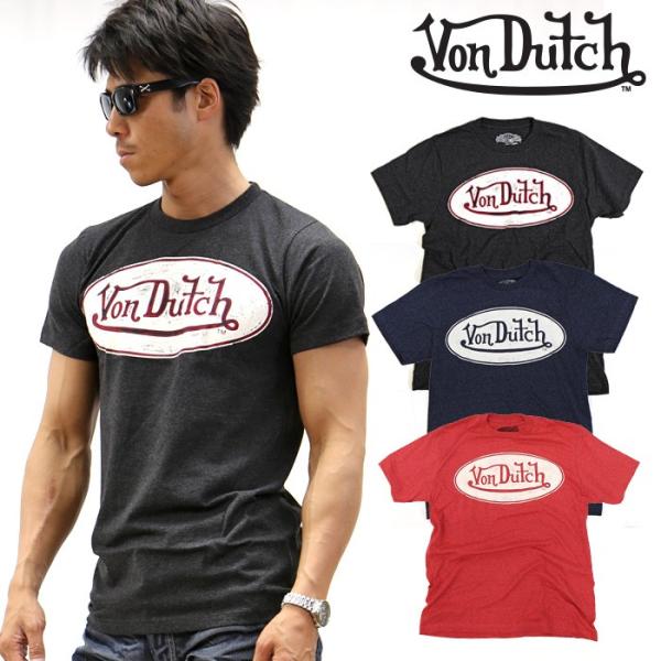 Von Dutch ボンダッチ 半袖Tシャツ sskb252