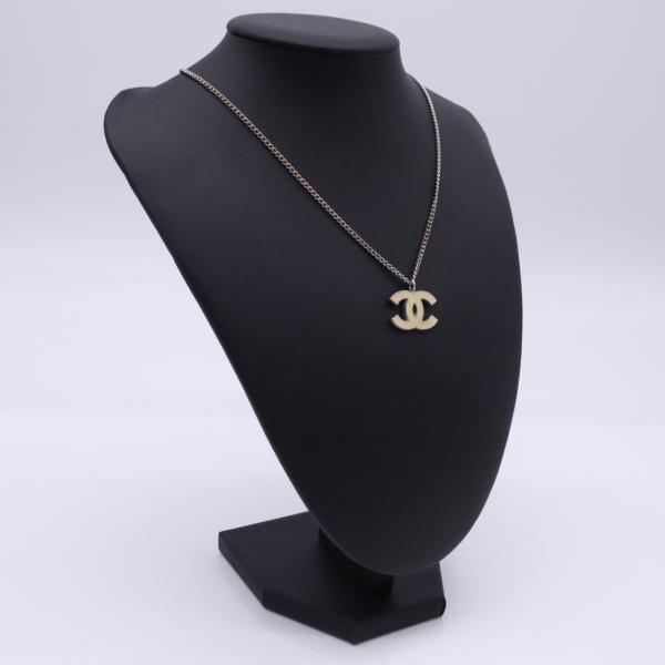 ★3日以内返品可★  CHANEL シャネル ココマーク ネックレス SP - ネックレス シルバー...