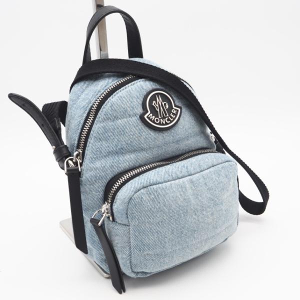 ★3日以内返品可★ 極美品 MONCLER モンクレール デニム キリアスモール ショルダーバッグ ...