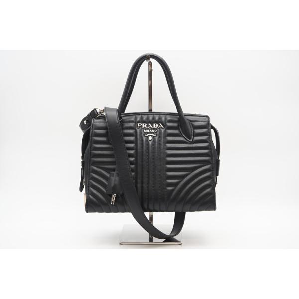 ★3日以内返品可★ 極美品 PRADA プラダ エスプラナード レザー 2WAYハンドバッグ 1BA...