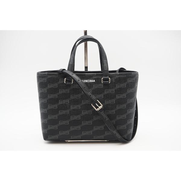 ★3日以内返品可★ 美品 BALENCIAGA バレンシアガ BBモノグラム シグネチャー スモール...
