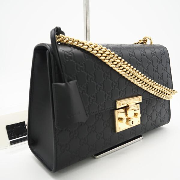 ★3日以内返品可★ 極美品 GUCCI グッチ レザー グッチシマ パドロック 409486 ショル...