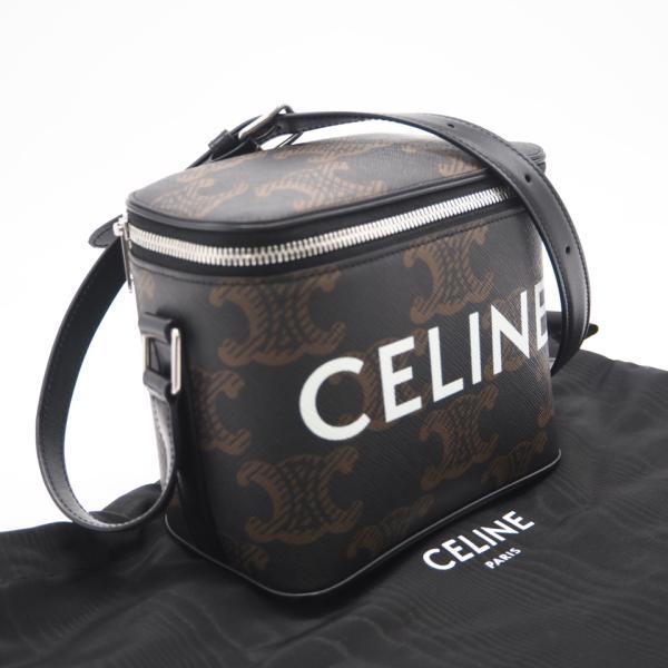 ★3日以内返品可★ 美品 CELINE セリーヌ トリオンフ キャンバス ボックス ショルダーバッグ...