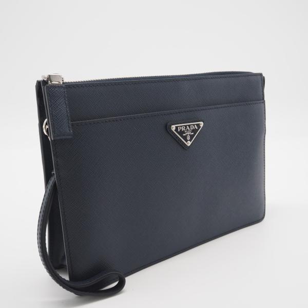 ★3日以内返品可★ 美品 PRADA プラダ レザー サフィアーノレザー ポーチ 2VF032 ポー...