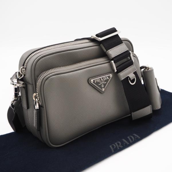 ★3日以内返品可★ 極美品 PRADA プラダ サフィアーノレザー ショルダーバッグ 2VH170 ...