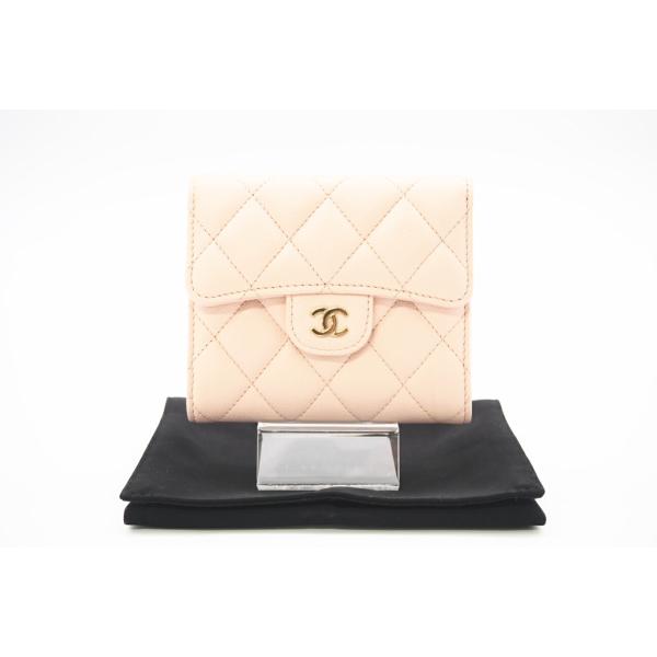 ★3日以内返品可★ 極美品 CHANEL シャネル カーフスキン マトラッセ クラシック スモール ...
