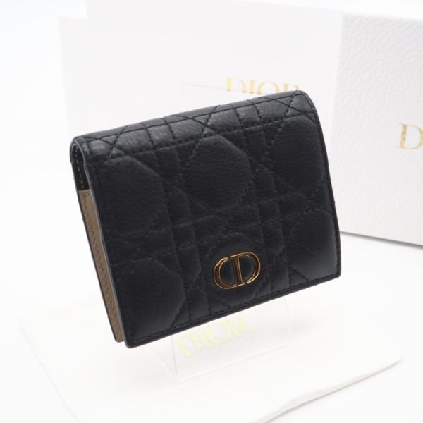 ★3日以内返品可★ 美品 Dior ディオール カナージュ カーフスキン Dior Caro Saf...