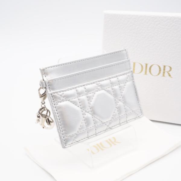 ★3日以内返品可★ 極美品 Dior ディオール レディディオール フリージア カードホルダー S0...