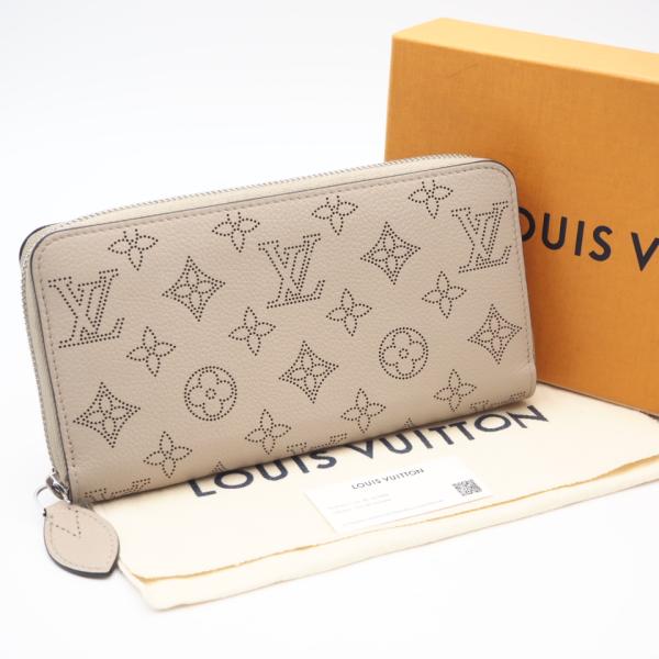 ★3日以内返品可★ 美品 LOUIS VUITTON ルイ・ヴィトン マヒナ ジッピー ウォレット ...