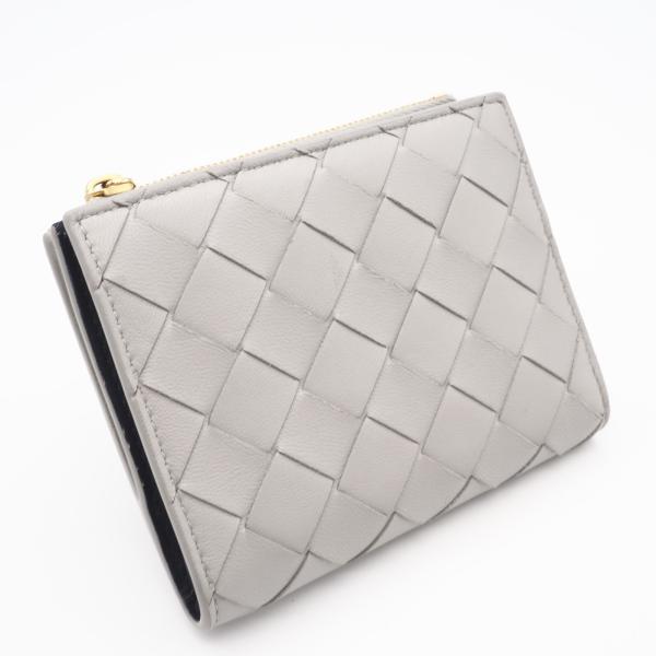 ★3日以内返品可★ 美品 BOTTEGAVENETA ボッテガヴェネタ イントレチャート中 レザー ...