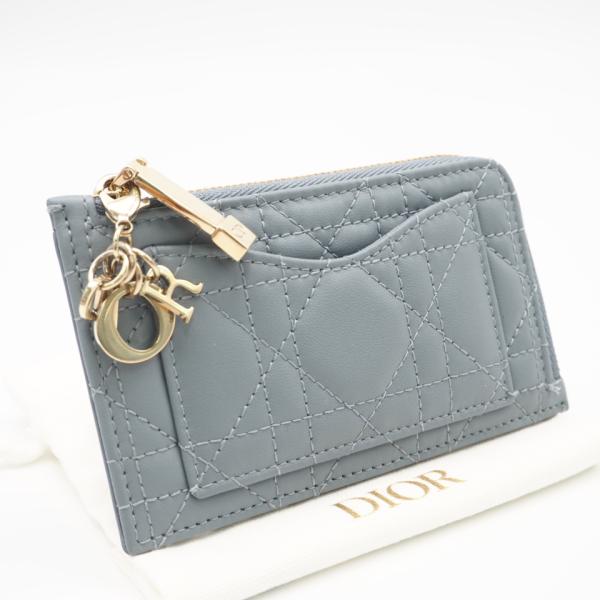 ★3日以内返品可★ 美品 Christian Dior クリスチャンディオール カナージュ ラムスキ...