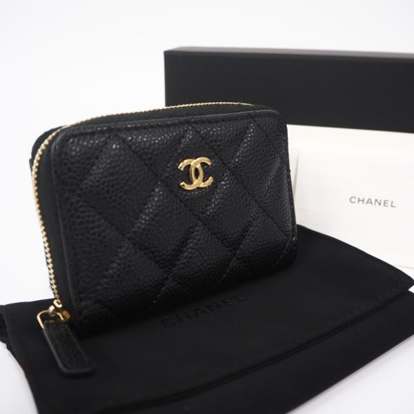★3日以内返品可★ 極美品 CHANEL シャネル マトラッセ ココマーク コインケース AP021...