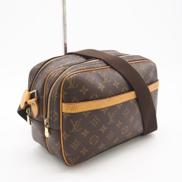 ★3日以内返品可★  LOUIS VUITTON ルイ・ヴィトン モノグラム リポーターPM M45...
