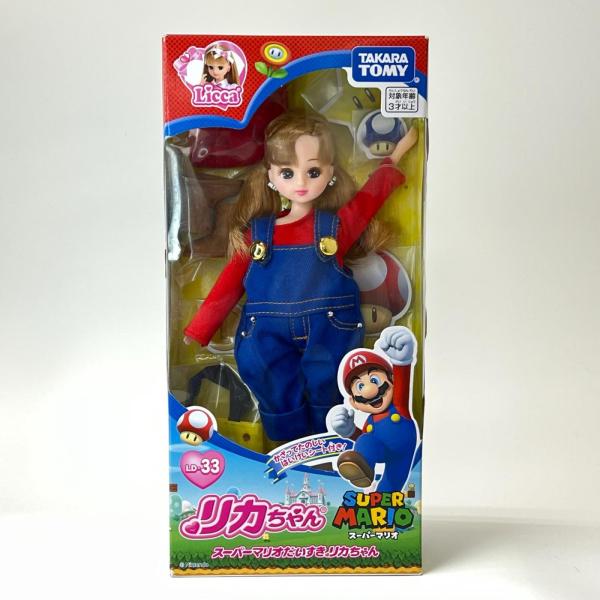 リカちゃん スーパーマリオだいすきリカちゃん★3日以内返品可★ 極美品 Takara Tomy タカ...