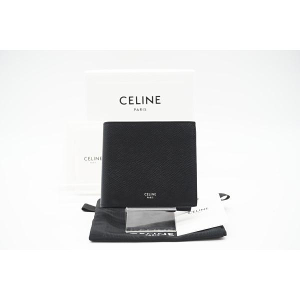 ☆安心の3大保証☆ Aランク ≪CELINE セリーヌ/二つ折り財布≫ 10B653BEN.38SI...