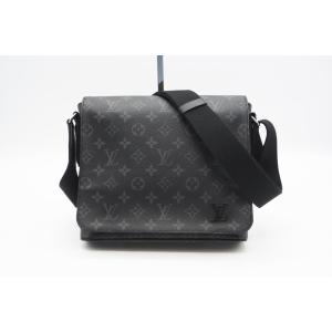 ☆安心の3大保証☆ ABランク ≪LOUIS VUITTON ルイ ヴィトン/ショルダーバッグ≫ M44000 モノグラム エクリプス ディストリクト PM NM グレー ブラック｜biclock