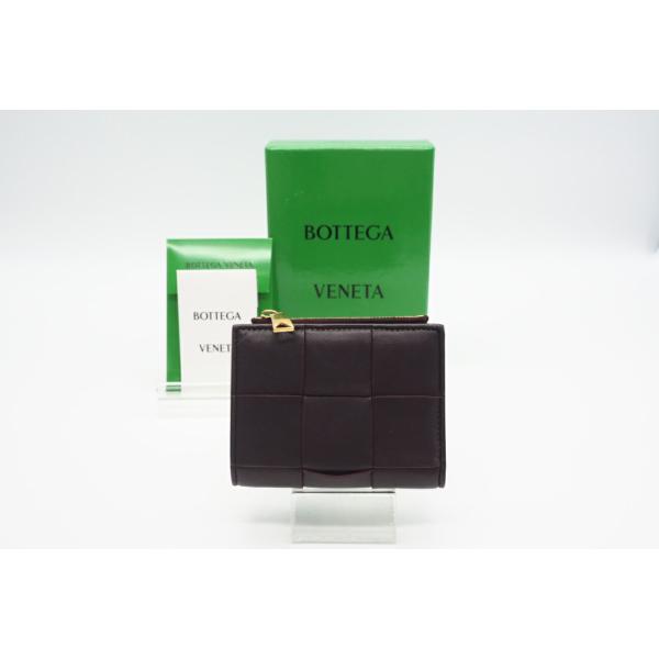 ☆安心の3大保証☆ Bランク ≪BOTTEGA VENETA ボッテガ ヴェネタ/二つ折り財布≫ 6...