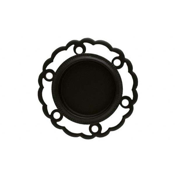 2個入 BIDOOR(ビドー)  PB-10 雪輪透 黒 豆(18.5φ)