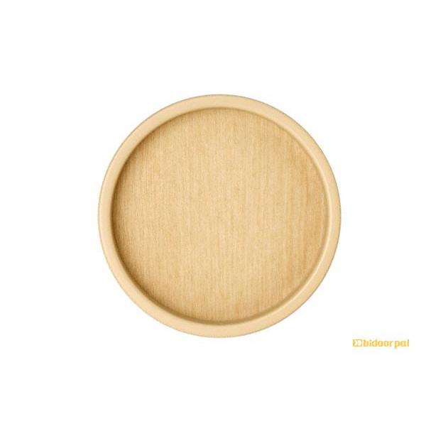 50個入 BIDOOR(ビドー)  PB-418 ウッディ二寸丸 メープルカラー 中(43φ)