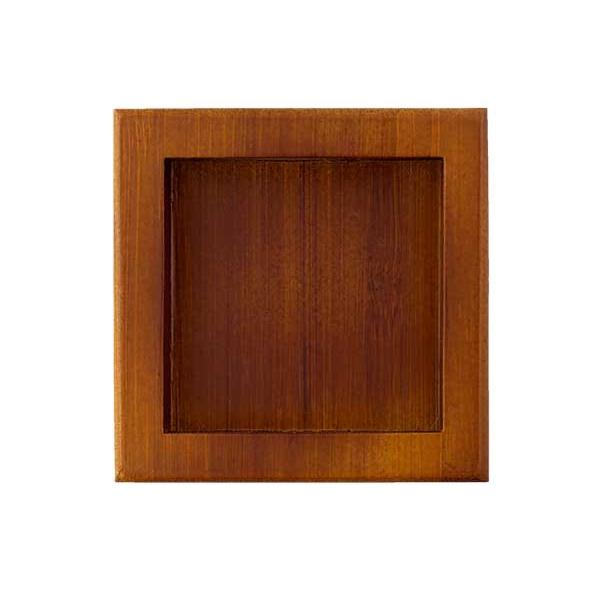 20個入 BIDOOR(ビドー)  PW-924 染竹正角引手 チーク染 (50×50)