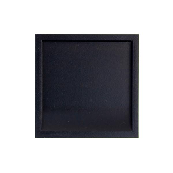 20個入 BIDOOR(ビドー)  フレルテ 01-682 浅口襖引手 樹脂製 チリ角形 ビットブラ...