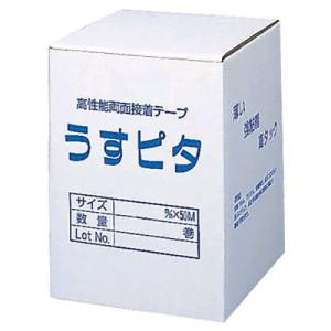 TOYO INK(東洋インキ製造)  高性能両面接着テープ うすピタ(50m巻) 15mm(13巻入)｜bidoorpal