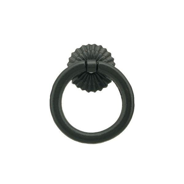 西川商店  菊座付丸輪下り (割足) (時代色) (コード7383) 【メーカー直送商品】